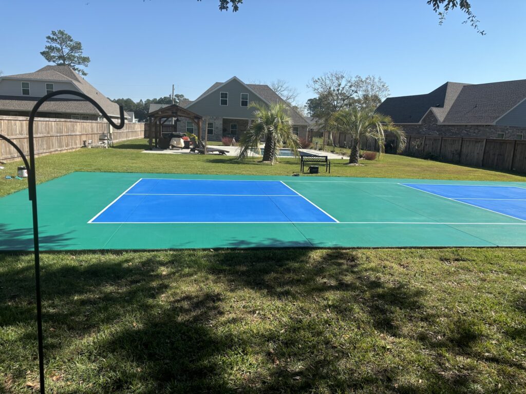 Custom Pickle Ball Court MS